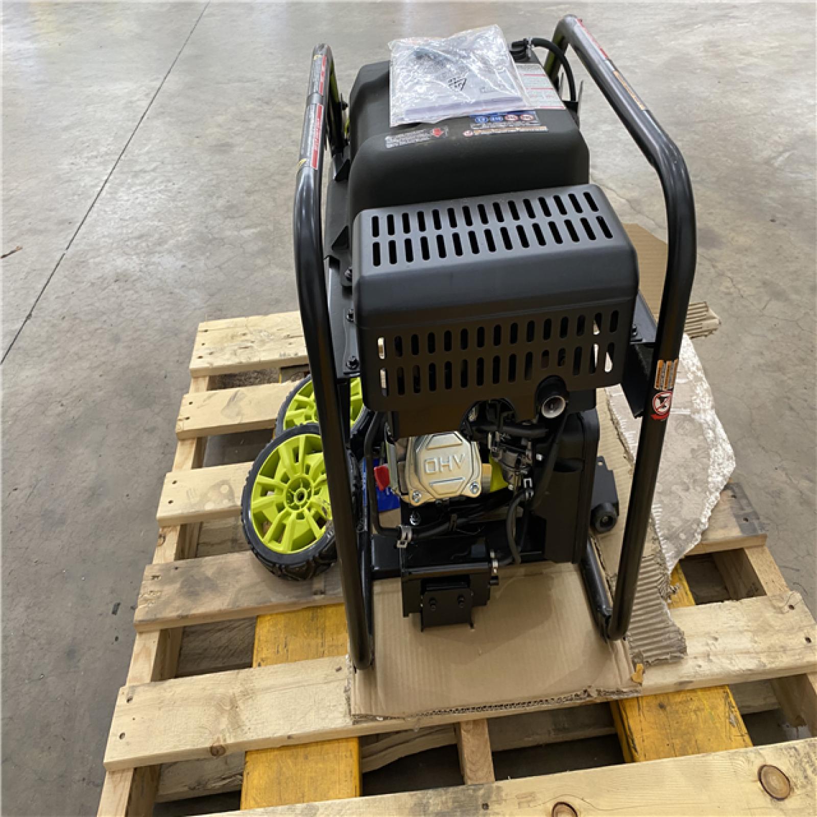 Houston Location - AS IS Ryobi 3400 Running Watts Generator