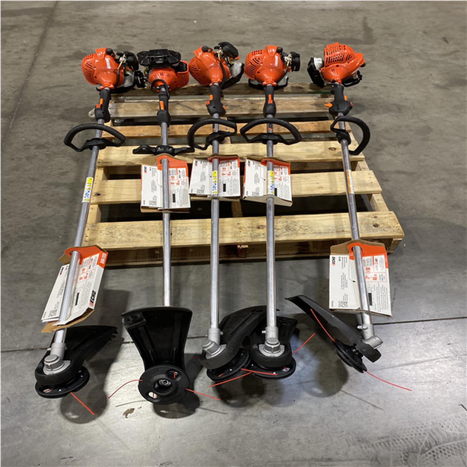 Dallas Location - NEW Echo SRM-2120 21.2 CC 2 Stroke Engine String Trimmer(Lot Of 5)