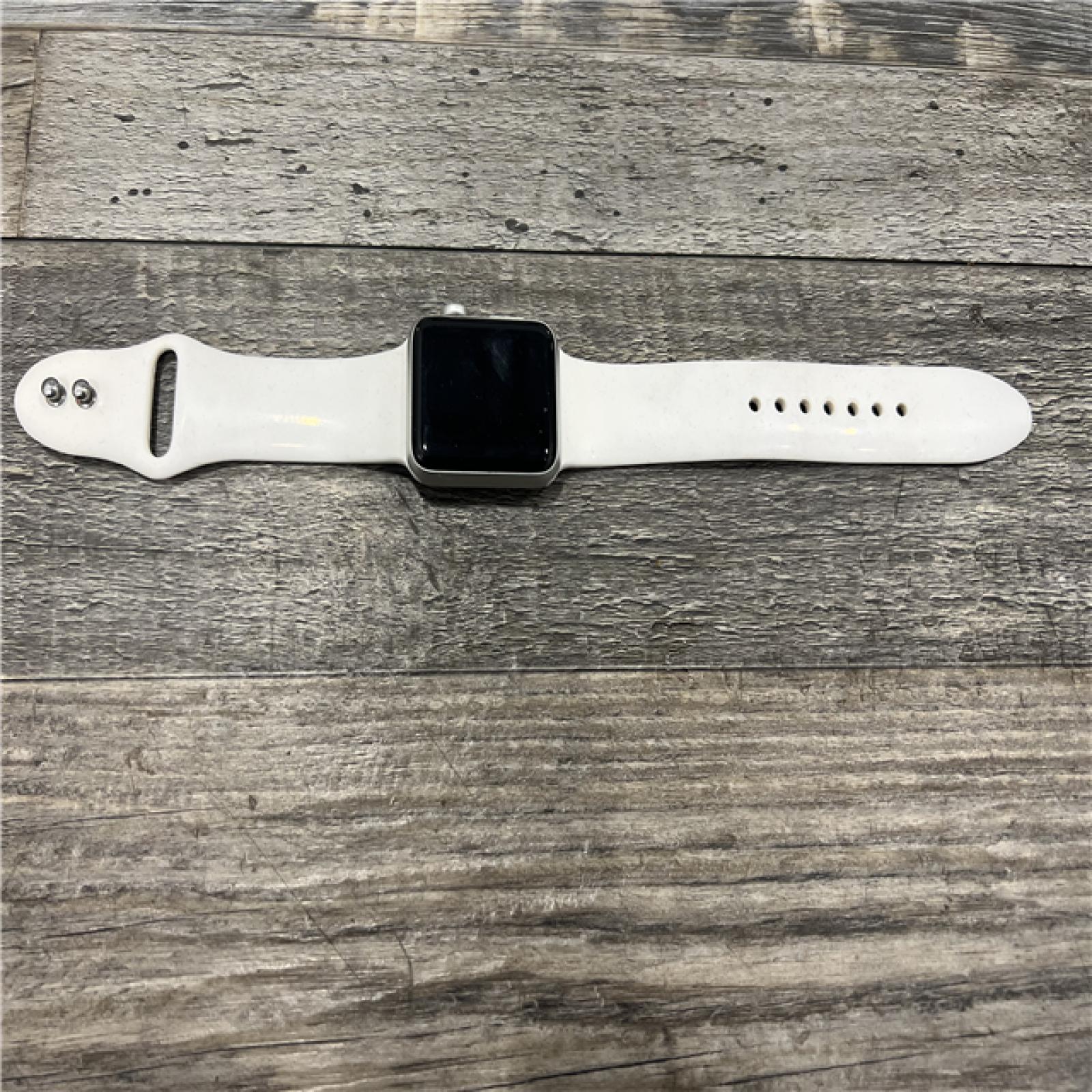 AS-IS Apple Watch (Series 3) 38 mm- Sport Band Silver