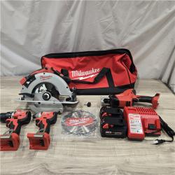 AS-IS Milwaukee M18 4-Tool Combo Kit