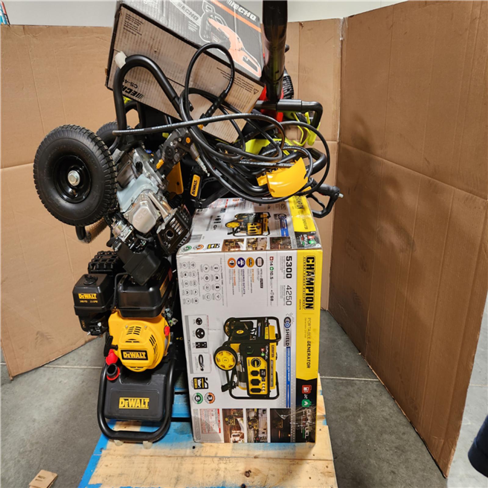 CALIFORNIA AS-IS OUTDOOR POWER EQUIPMENT