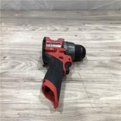 AS-IS Milwaukee 3404-20 12V M12 FUEL Lithium-Ion Cordless 1/2 Hammer Drill/Driver (Tool Only)