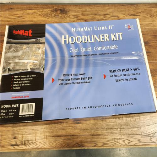 NEW! HushMat 50100 Ultra II Auto and Truck Heavy-Duty Hoodliner Insulation  11.5 Square Feet