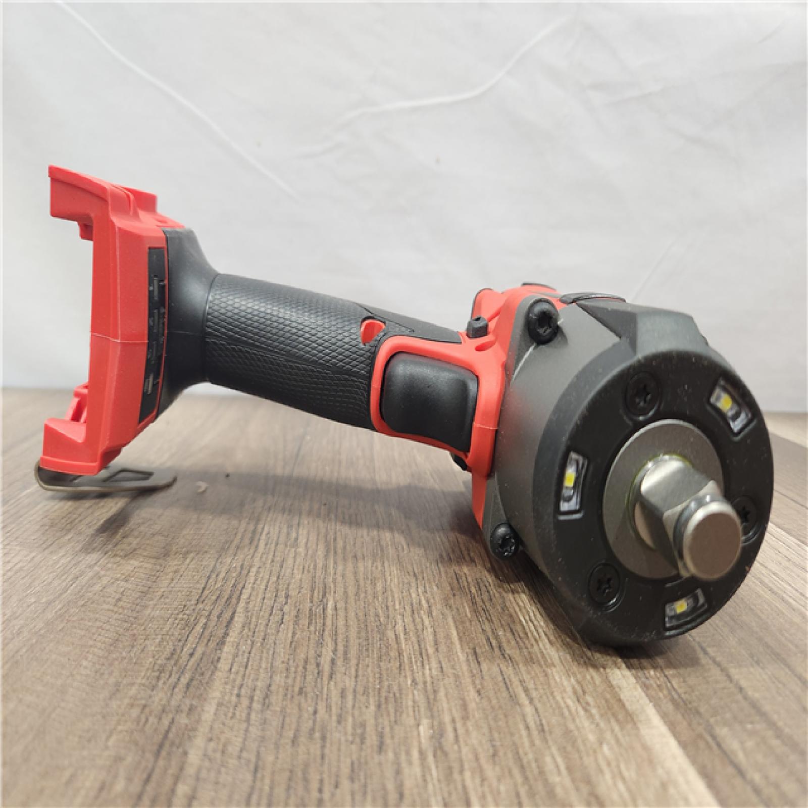 AS-IS- Milwaukee M18 18V Fuel 1/2 Mid-Torque Impact Wrench Cordless Lithium-Ion Brushless (Tool-Only) with Friction Ring