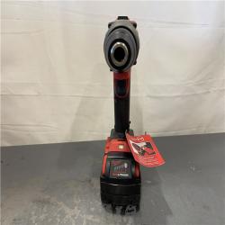 AS-IS - Milwaukee M18 FUEL 18V Lith-Ion Brushless Cordless 1/2 in. Hammer Drill/Driver w/ 5.0 Ah Battery