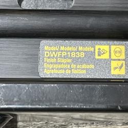 AS-IS DEWALT Pneumatic 18-Gauge 1/4 in. Crown Corded Stapler