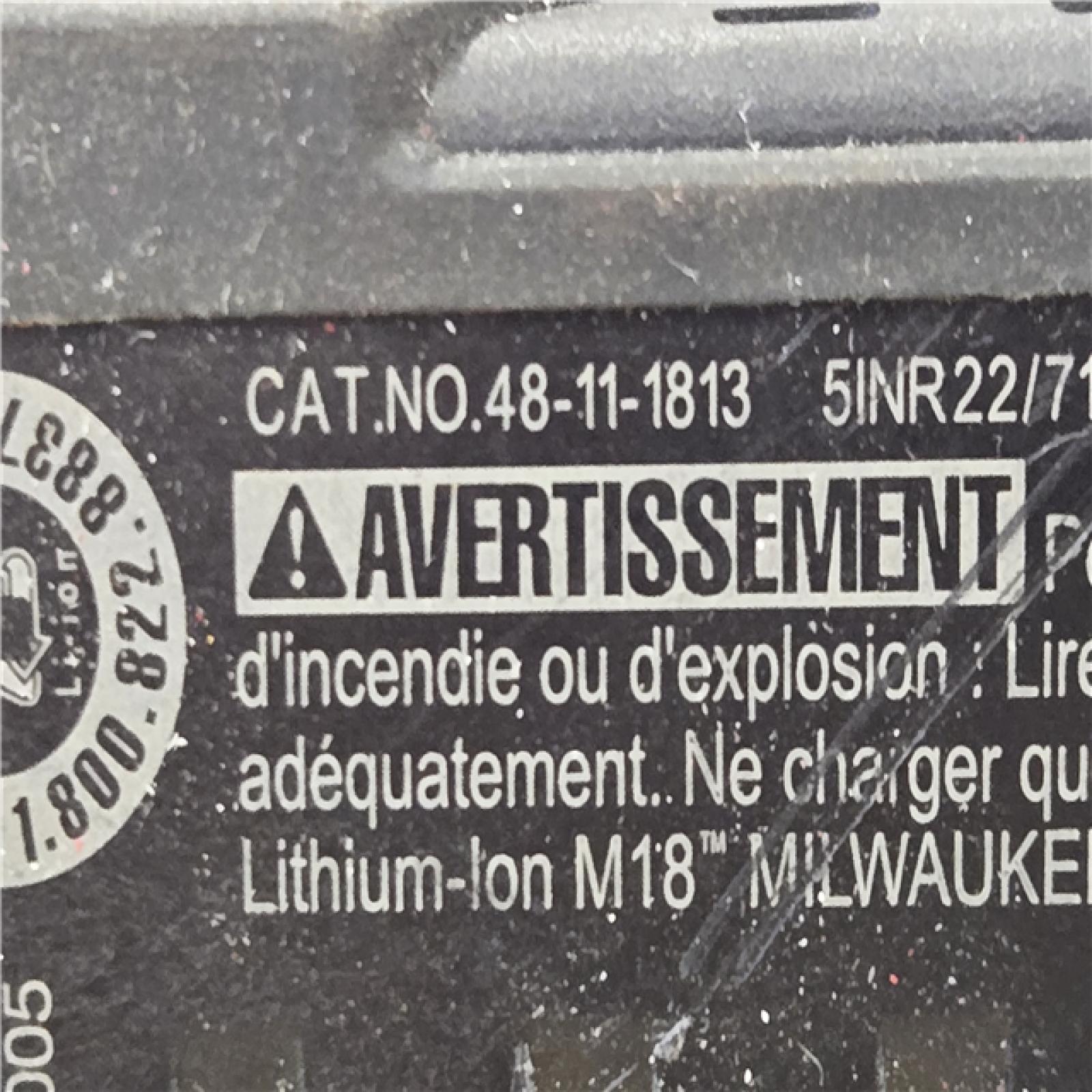 AS-IS Milwaukee 18V Lithium-Ion REDLITHIUM FORGE HD 12.0 Ah Battery Pack