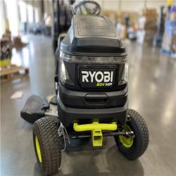 DALLAS LOCATION - 80V HP Brushless 46 in. Battery Electric Cordless Riding Lawn Tractor