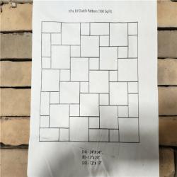 Phoenix AS-IS 10'x10' Dutch Pattern (100 Sq Ft) Pavement (34-Pieces)
