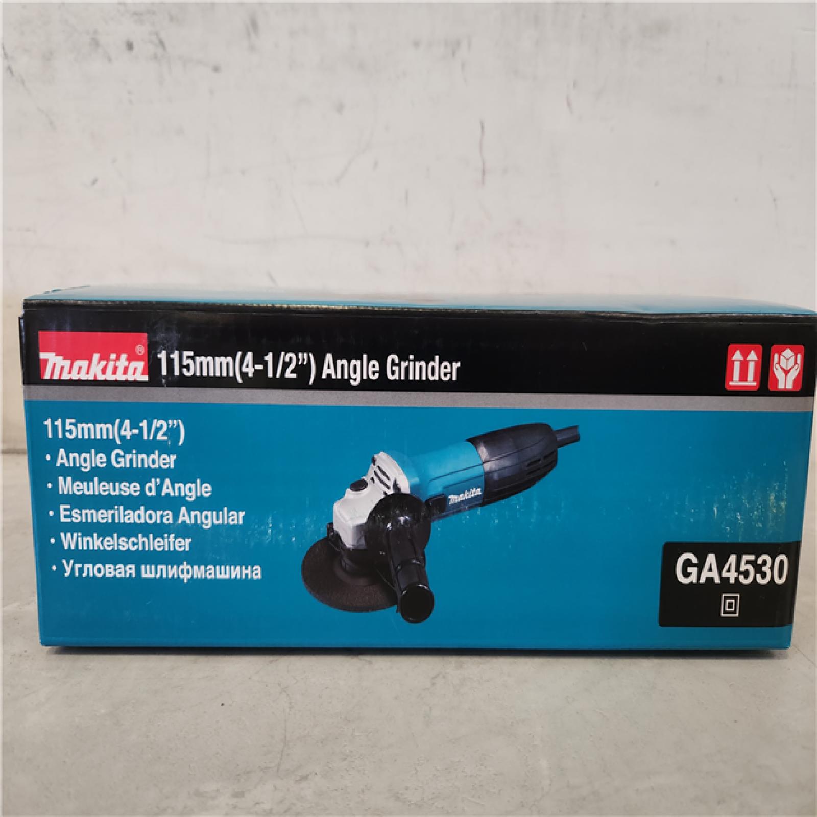 Phoenix NEW Makita 8 Amp 1 in. Corded SDS-Plus Concrete/Masonry AVT Rotary Hammer Drill with 4-1/2 in. Corded Angle Grinder with Hard Case