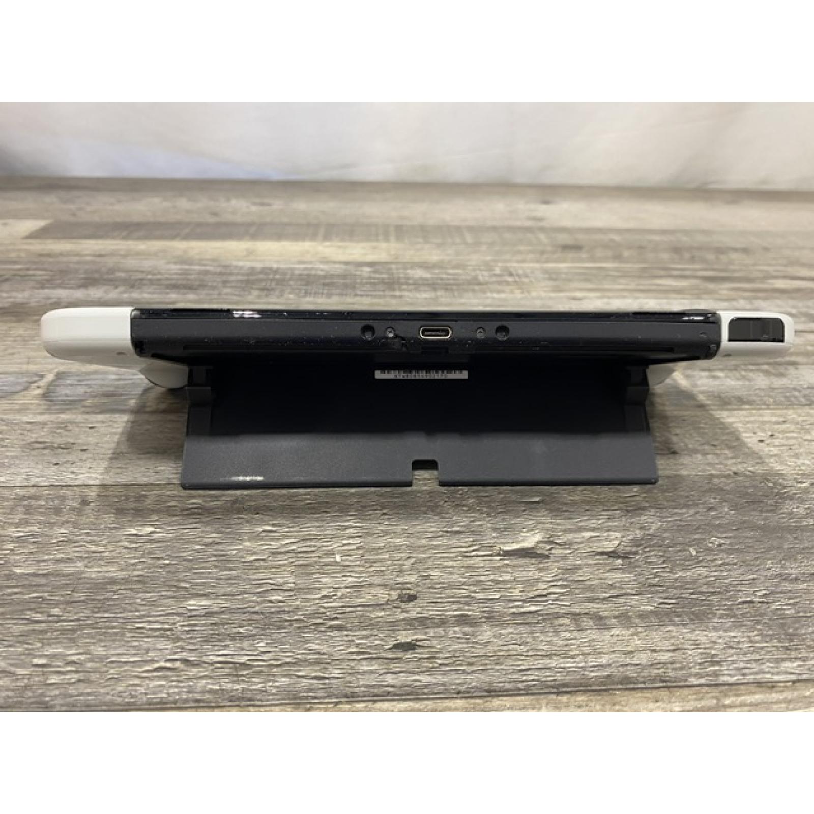 AS-IS Nintendo Switch OLED Console with White Joy-Con