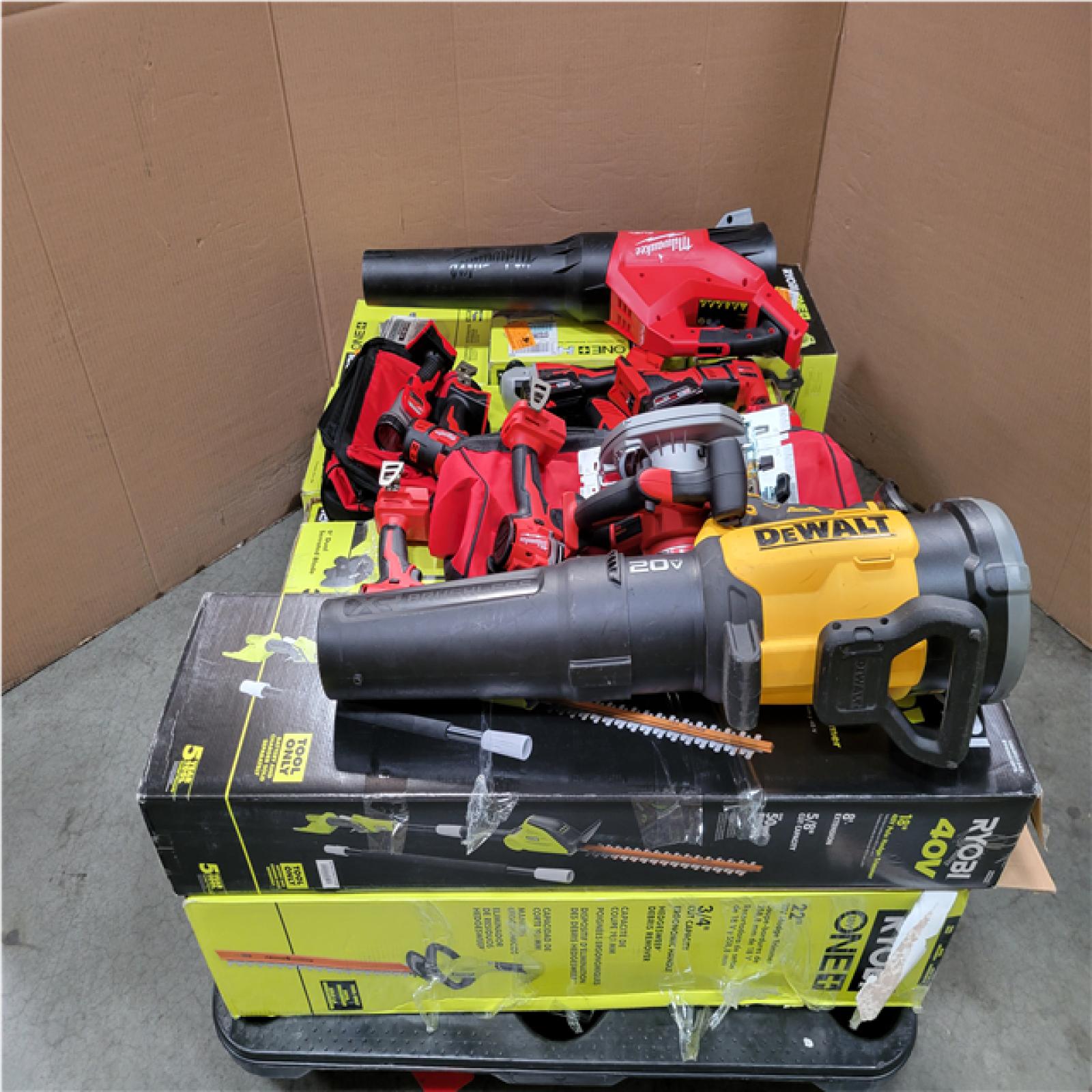 CALIFORNIA AS-IS TOOL PALLET
