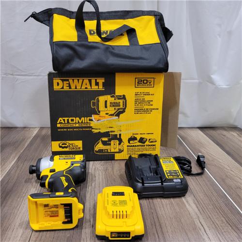 AS-IS DEWALT ATOMIC 20V MAX* Brushless Cordless Compact 1/4 in. Impact Driver Kit