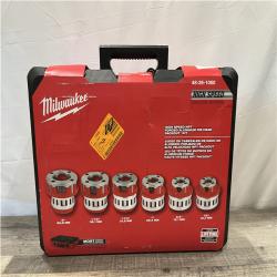 NEW - Milwaukee 1/2 in. - 2 in. High Speed NPT Forged Aluminum Die Head PACKOUT Kit