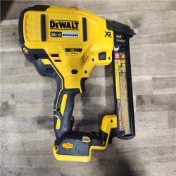 HOUSTON LOCATION - AS-IS DeWALT DCN681D1 20-Volt MAX 18ga Cordless Brushless Narrow Crown Stapler Kit