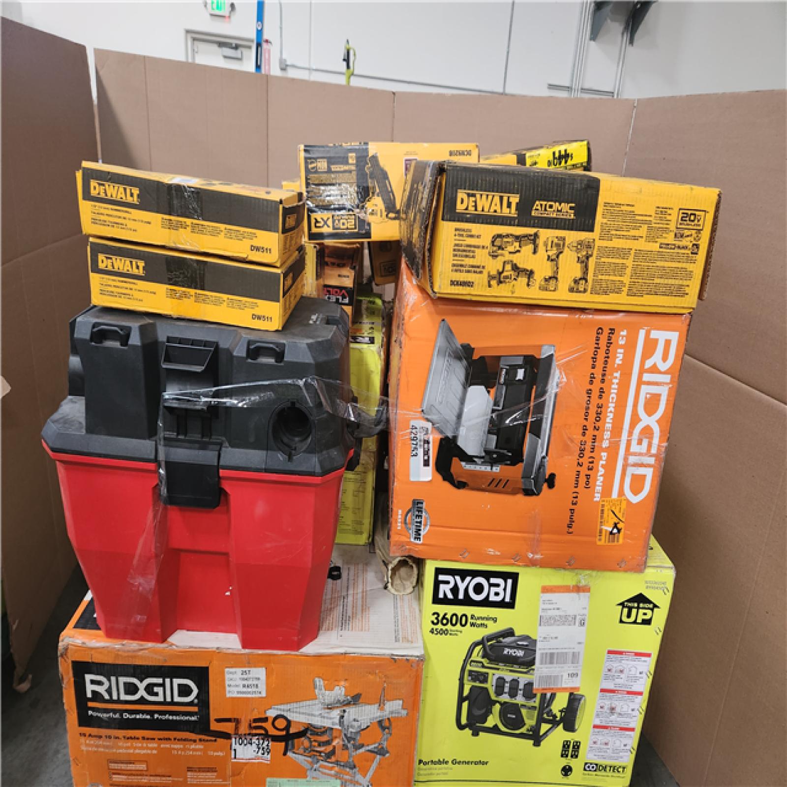 California AS-IS Tool Pallet