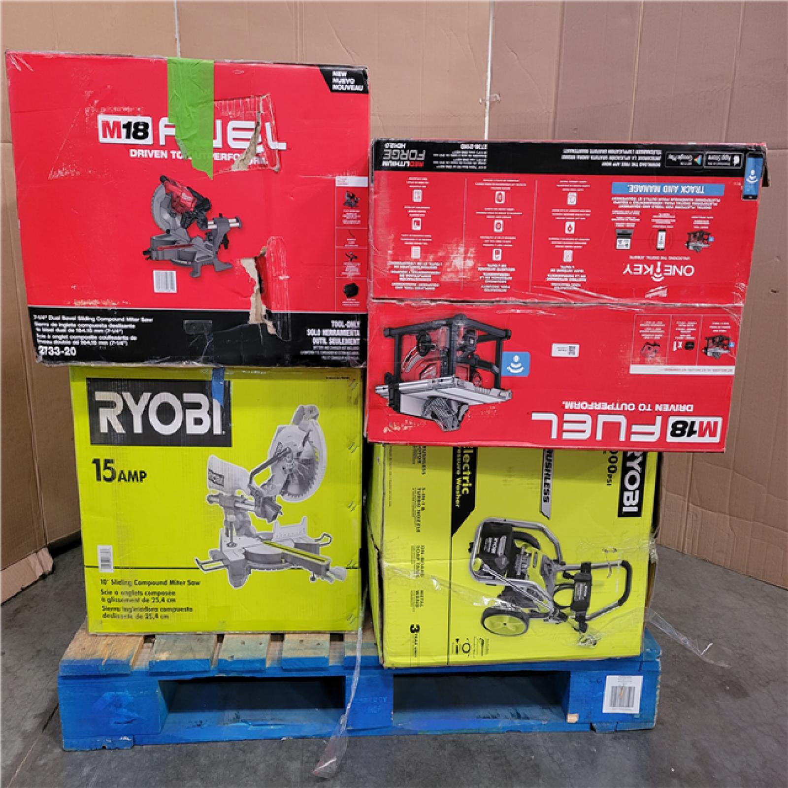 CALIFORNIA AS-IS TOOL PALLET