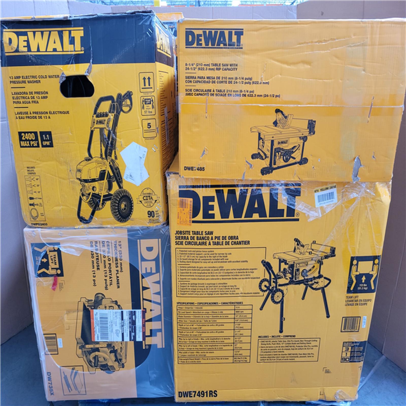 CALIFORNIA AS-IS TOOL PALLET