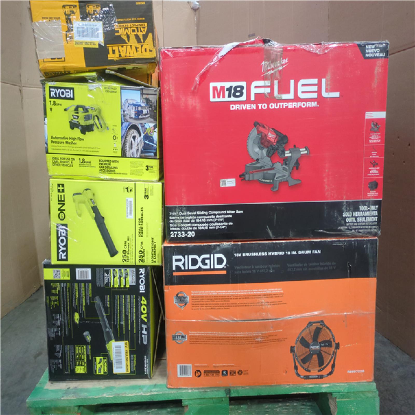 CALIFORNIA AS-IS TOOL PALLET