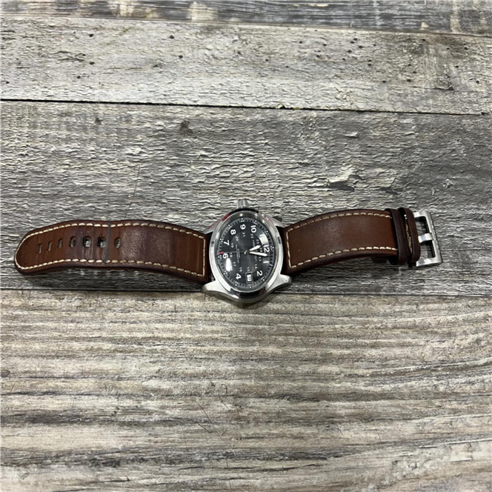AS-IS Hamilton Khaki Field Automatic Men's Watch H704551 Stainless Steel