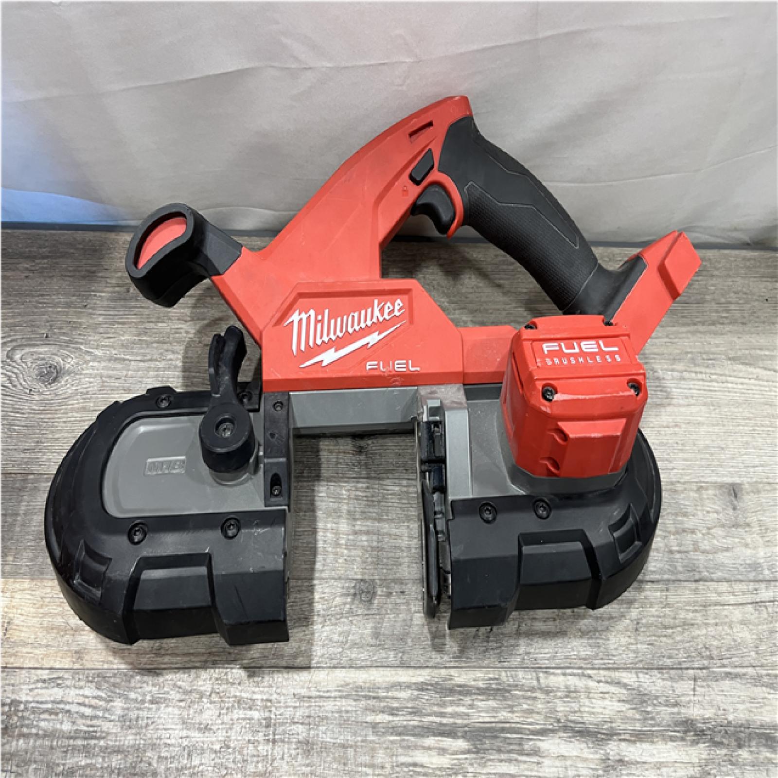 AS-IS Milwaukee FUEL 18V Lithium-Ion Brushless Cordless Compact Bandsaw (Tool-Only)