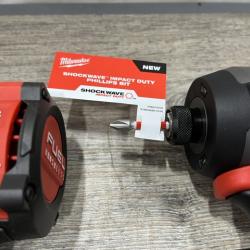 AS-IS Milwaukee FUEL 18V Lithium-Ion Brushless Cordless Hammer Drill and Impact Driver Combo Kit