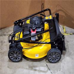 HOUSTON LOCATION - AS-IS DEWALT 21 in. 150cc Briggs and Stratton 625ex Engine Rear Wheel Drive 2-in-1 Gas Self Propelled Walk Behind Lawn Mower