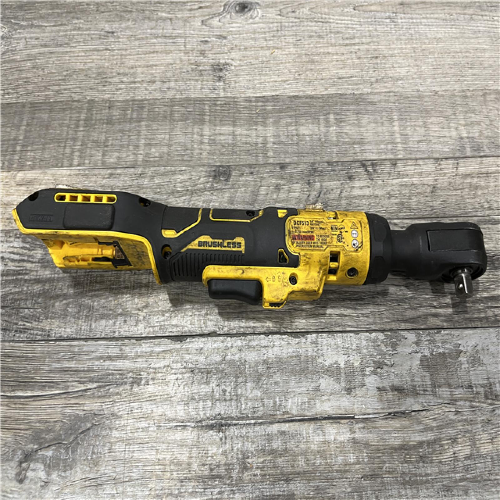 AS-IS DEWALT ATOMIC 20V MAX Cordless 3/8 in. Ratchet (Tool Only)