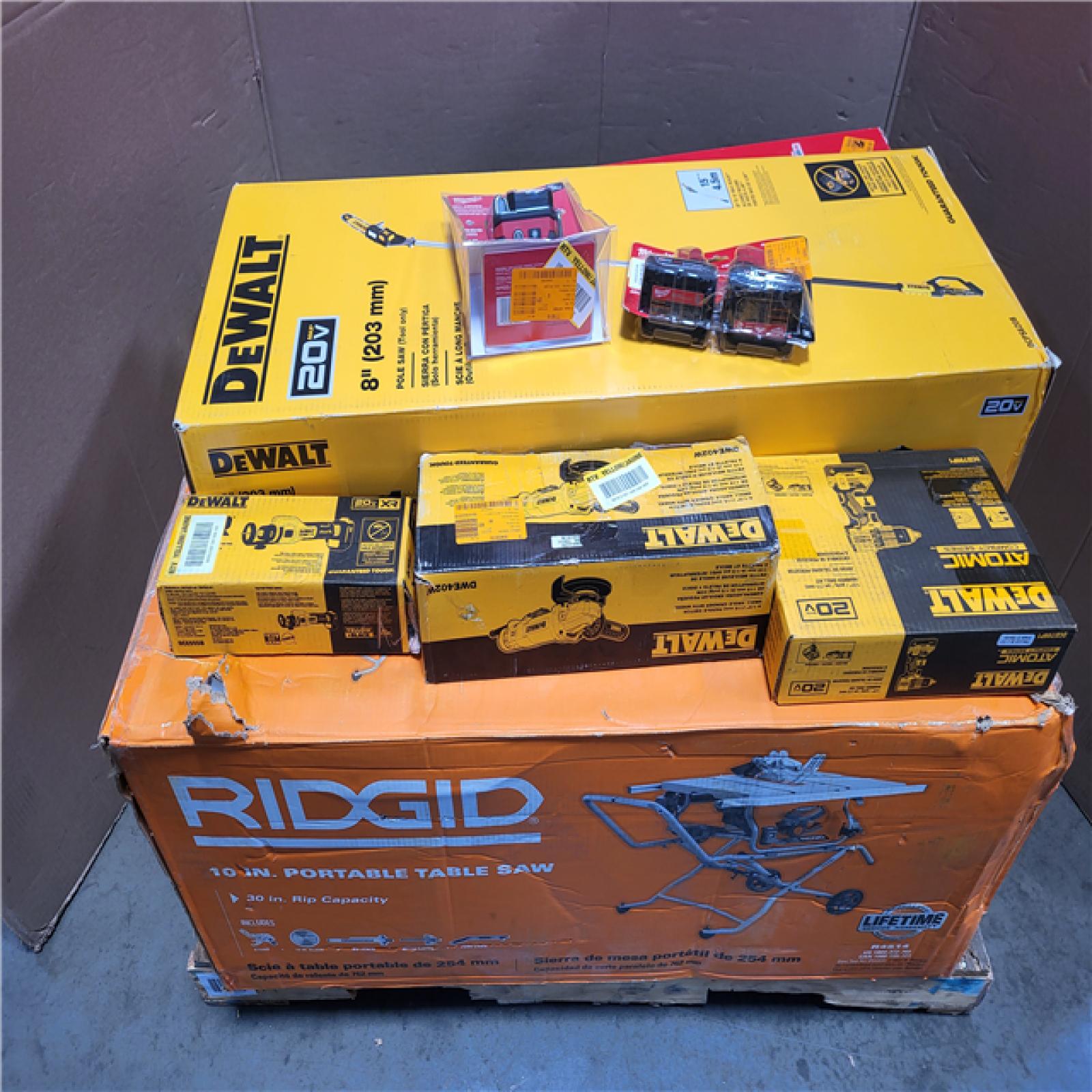 CALIFORNIA AS-IS TOOL PALLET
