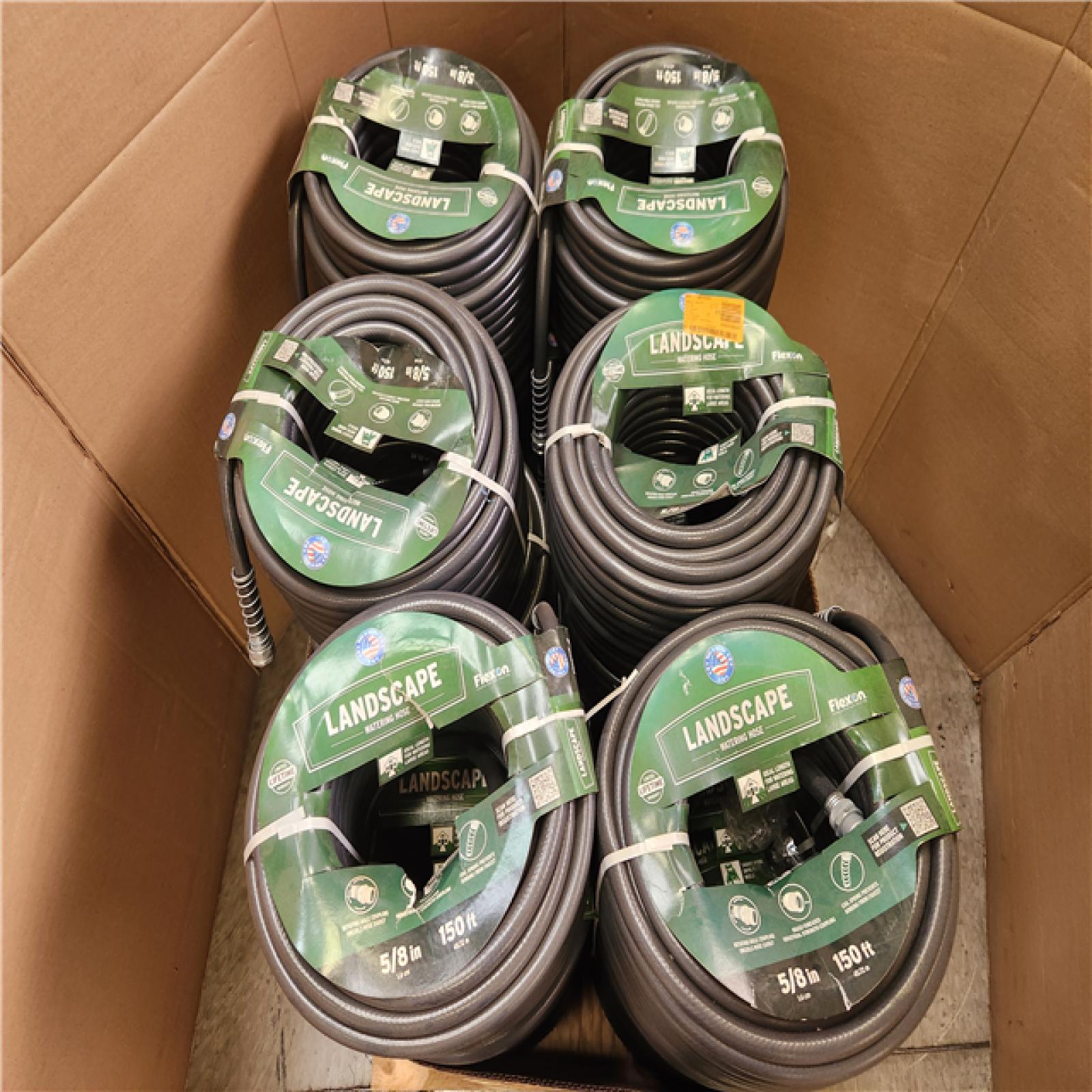 Phoenix NEW Flexon 5/8 in. Dia x 150 ft. Supreme Duty Water Hose Pallet (18-Hoses)