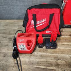 HOUSTON LOCATION - AS-IS Milwaukee 3497-22 12V Brushless Hammer Drill and Impact Driver Combo Kit