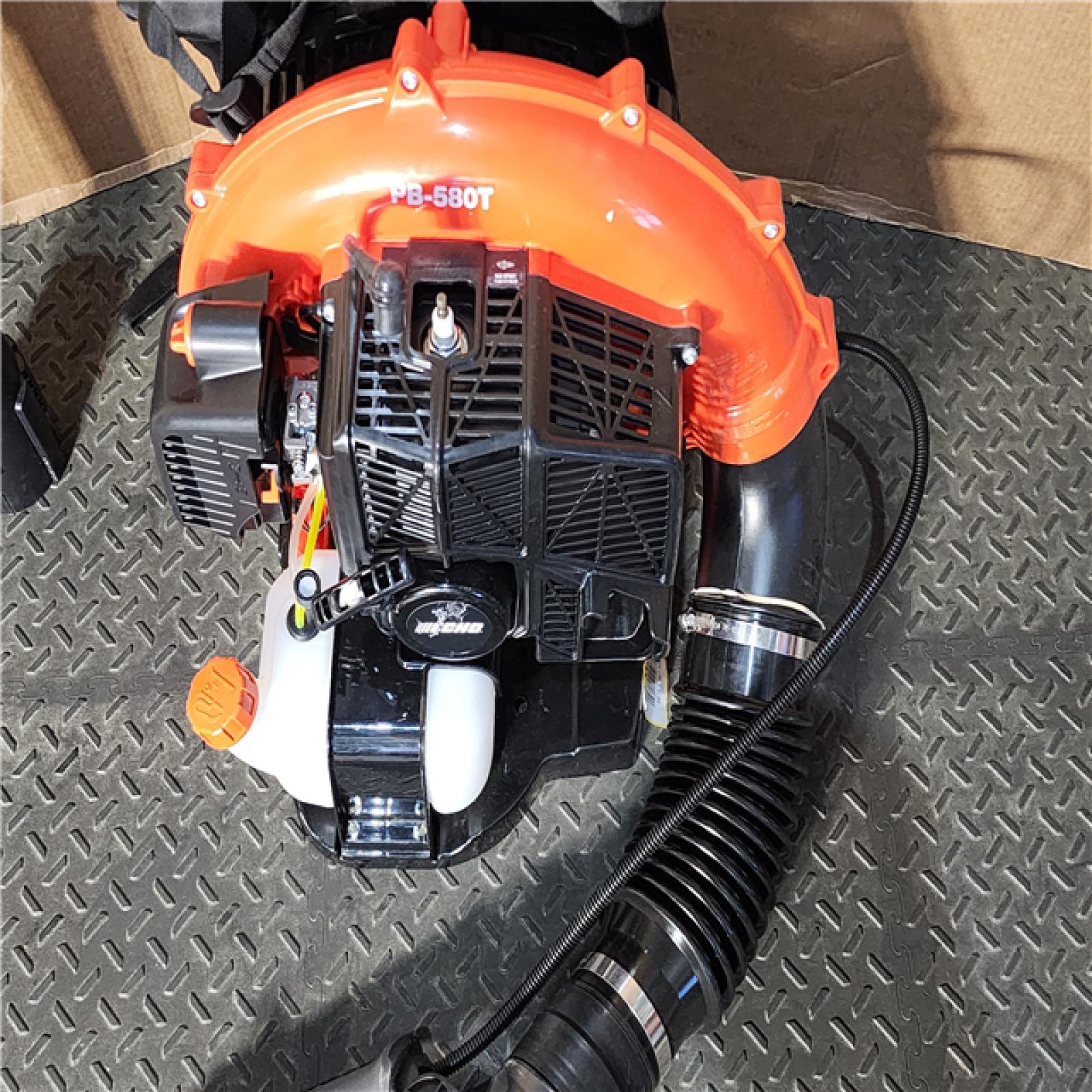 HOUSTON LOCATION - AS-IS ECHO 216 MPH 517 CFM 58.2cc Gas 2-Stroke Backpack Leaf Blower with Tube Throttle