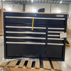 DALLAS LOCATION- AS-IS HUSKY 52 in. W x 20 in. D Standard Duty Black Mobile Workbench