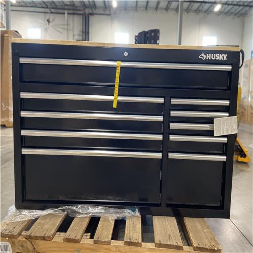 DALLAS LOCATION- AS-IS HUSKY 52 in. W x 20 in. D Standard Duty Black Mobile Workbench