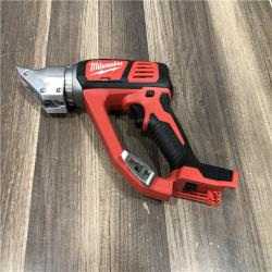 AS-IS Milwaukee 18-Volt Lithium-Ion Cordless 18-Gauge Double Cut Metal Shear (Tool-Only)