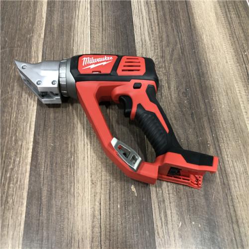 AS-IS Milwaukee 18-Volt Lithium-Ion Cordless 18-Gauge Double Cut Metal Shear (Tool-Only)