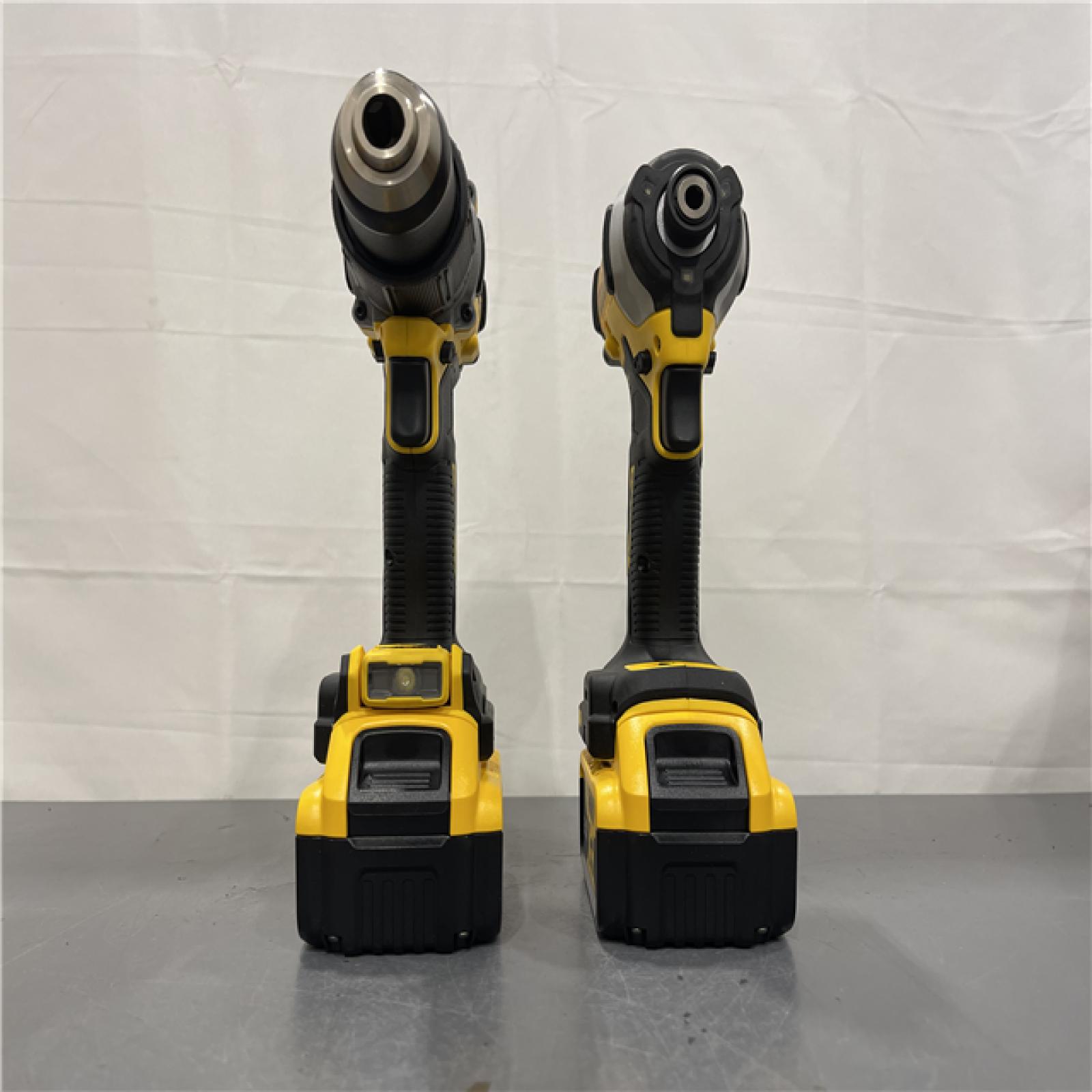AS-IS - DEWALT 20V MAX XR Hammer Drill and ATOMIC Impact Driver 2 Tool Cordless Combo Kit