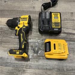 AS-IS DEWALT ATOMIC 20V Cordless 1/2 in. Compact Hammer Drill Kit
