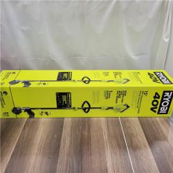 NEW! RYOBI 40V 15 in. Expand-It Cordless Battery Attachment Capable String Trimmer with 4.0 Ah Battery and Charger