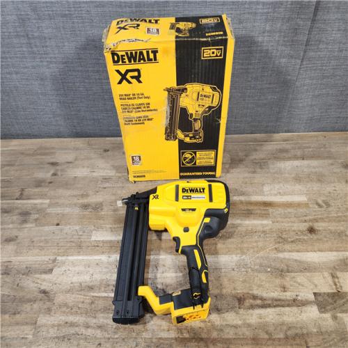 HOUSTON LOCATION - AS-IS DEWALT 20V MAX XR Lithium-Ion Electric Cordless 18-Gauge Brad Nailer (Tool Only)