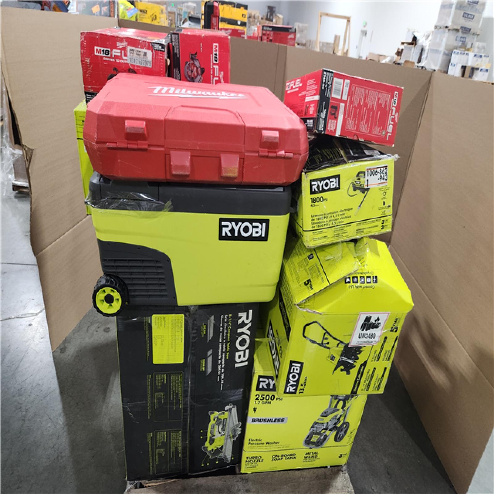 CALIFORNIA AS-IS TOOL PALLET