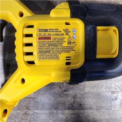 HOUSTON LOCATION - AS-IS FLEXVOLT 60V MAX Cordless Brushless Reciprocating Saw with (1) FLEXVOLT 6.0Ah Battery