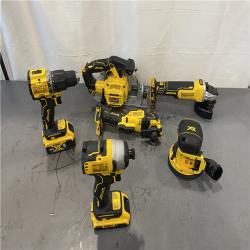 AS-IS - DEWALT 20-Volt MAX ToughSystem Lithium-Ion 6-Tool Cordless Combo Kit