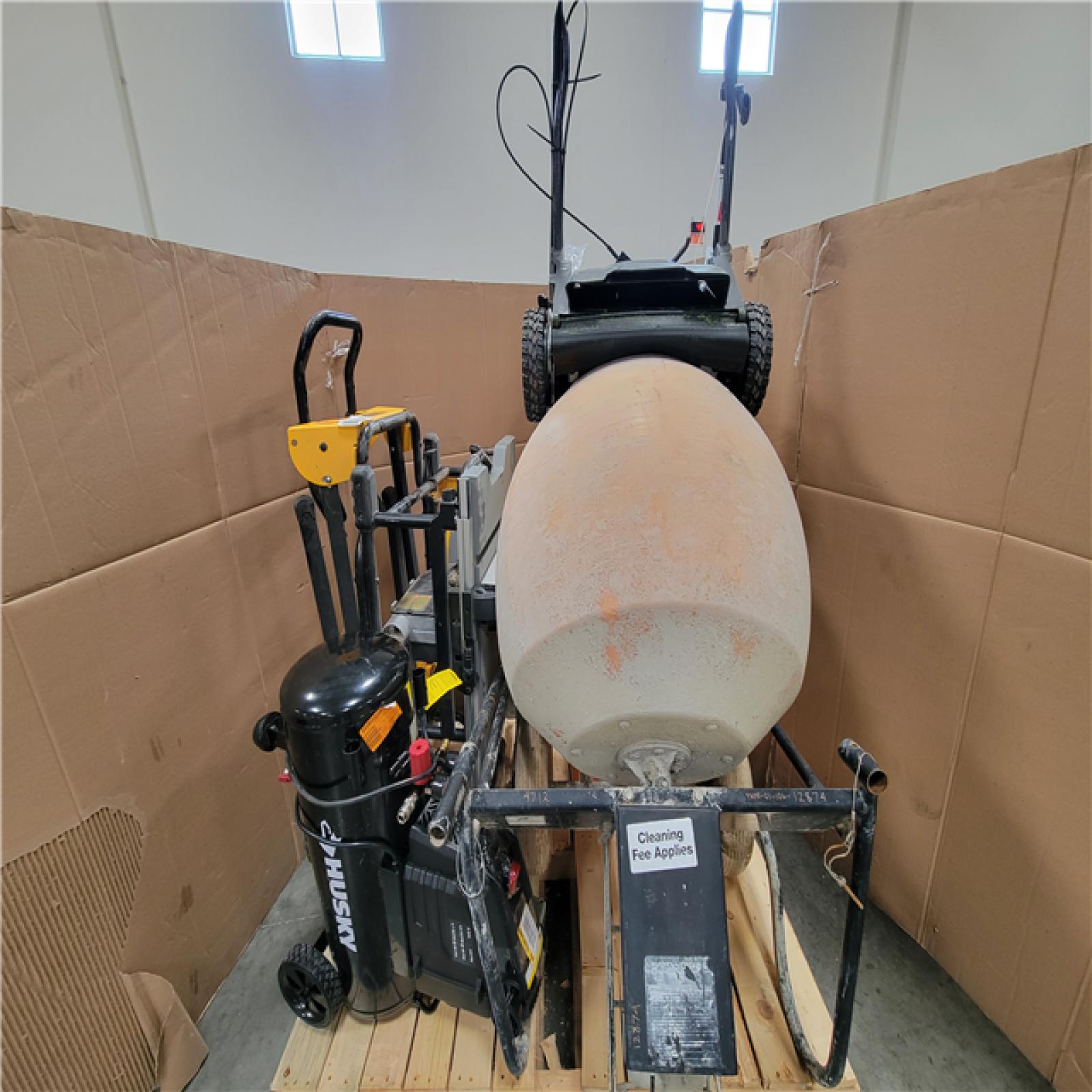 California AS-IS OUTDOOR POWER EQUIPMENT