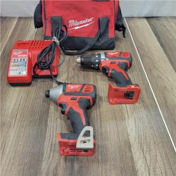 AS-IS Milwaukee M18 18V Cordless Drill/Driver High Performance Combo Kit