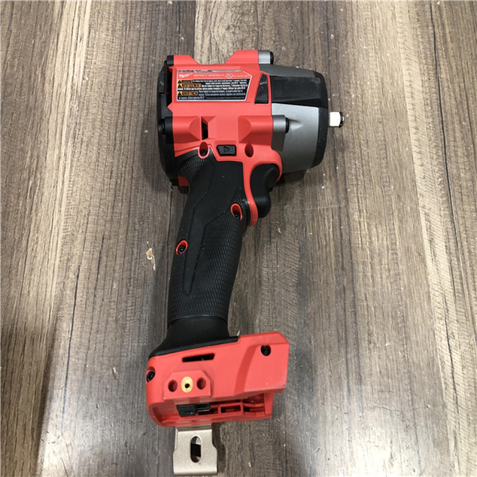 AS-IS Milwaukee FUEL GEN-2 18V Lithium-Ion Mid Torque Brushless Cordless 3/8 in. Impact Wrench with Friction Ring (Tool-Only)