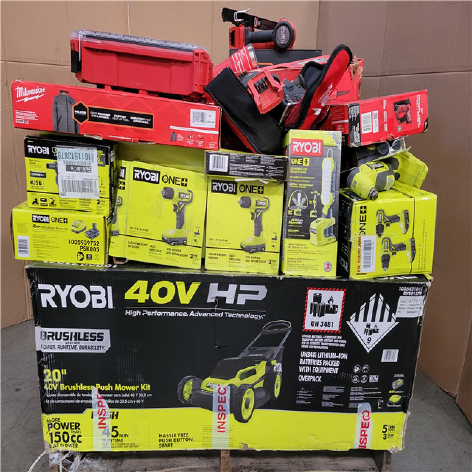 CALIFORNIA AS-IS TOOL PALLET