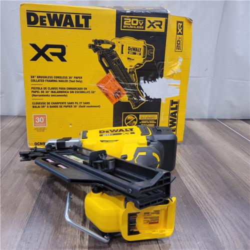 AS-IS DEWALT 20-Volt 30Â° Cordless Framing Nailer (Tool-Only)