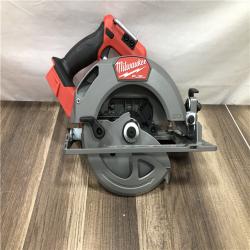 AS-IS Milwaukee FUEL 18V Lithium-Ion Brushless Cordless 7-1/4 in. Circular Saw (Tool-Only)