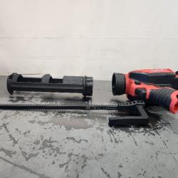 AS-IS- Milwaukee M12 12V Cordless 10oz Caulk/Adhesive Gun (Tool Only)
